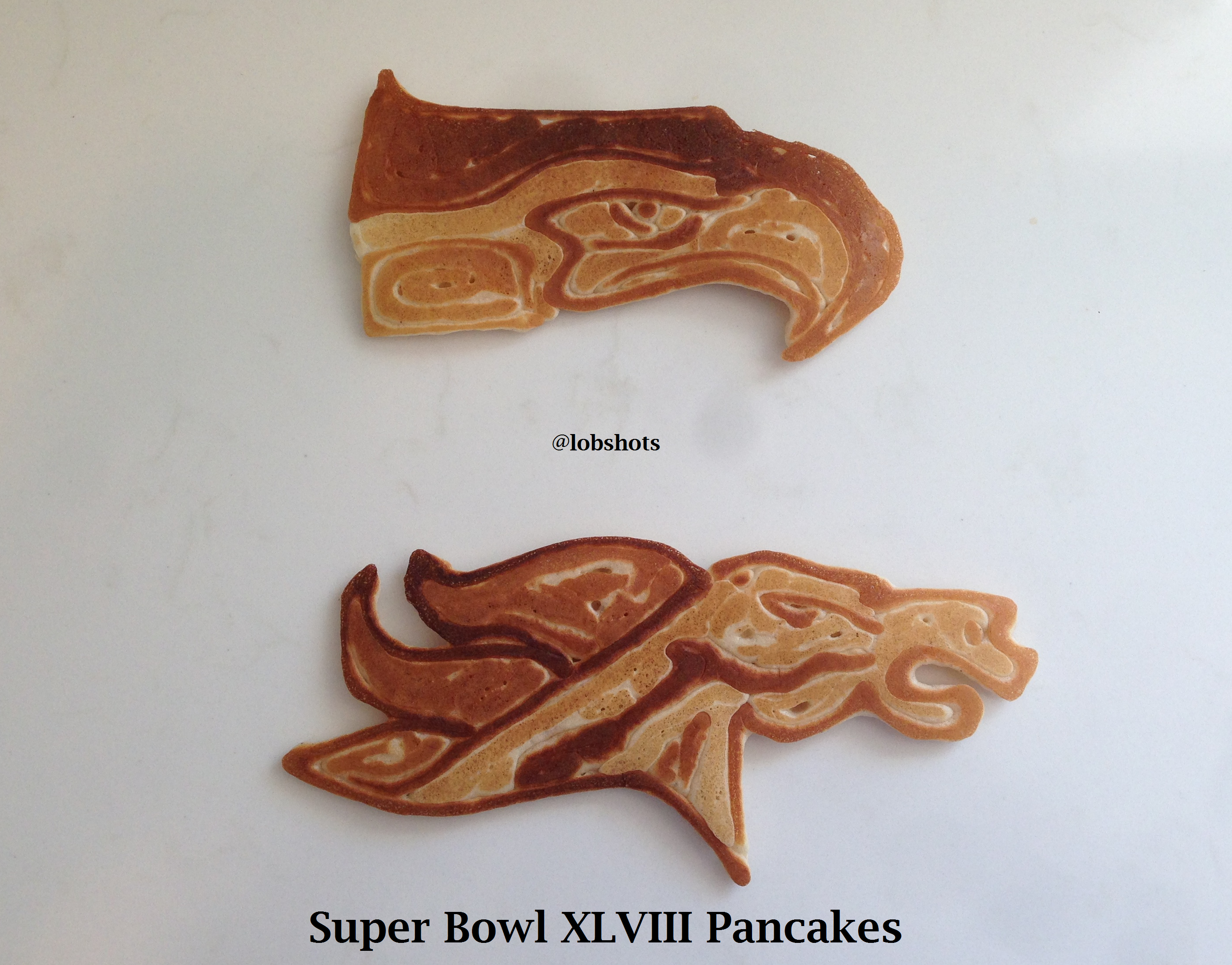 Super Bowl XLVIII Pancakes
